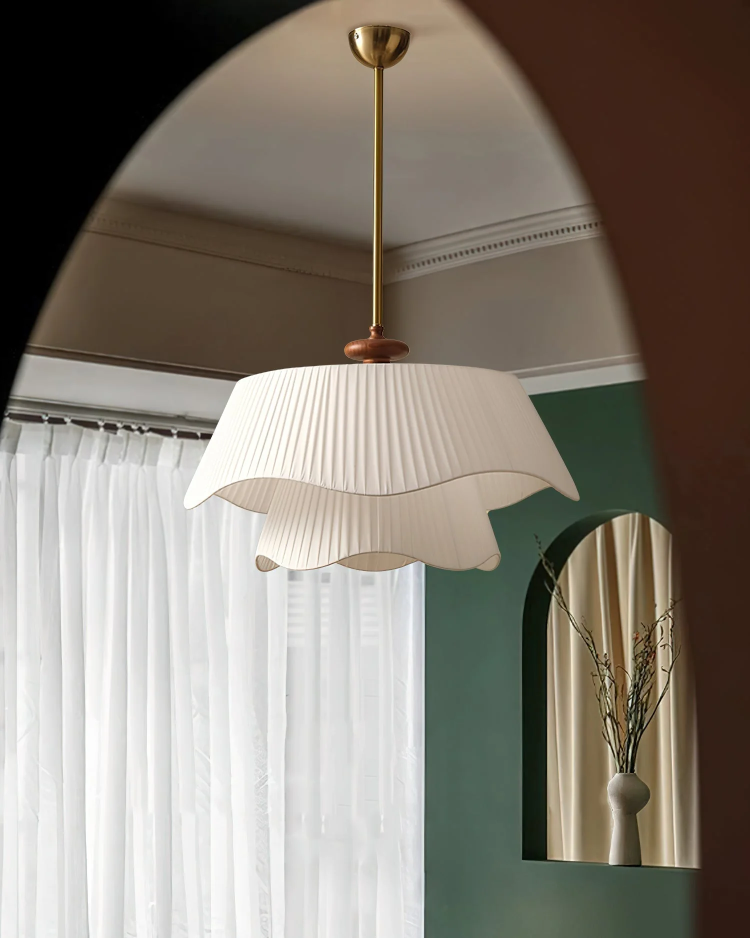 Aphais Premium Elegance Wood Pendant Lamp - Image 18