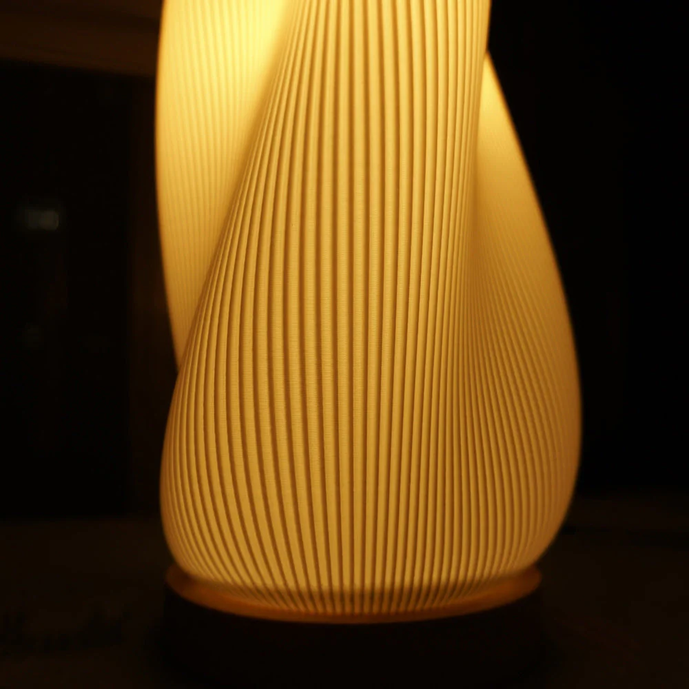 Aphrodite Farmhouse Wood Plastic Table Lamp - Image 10