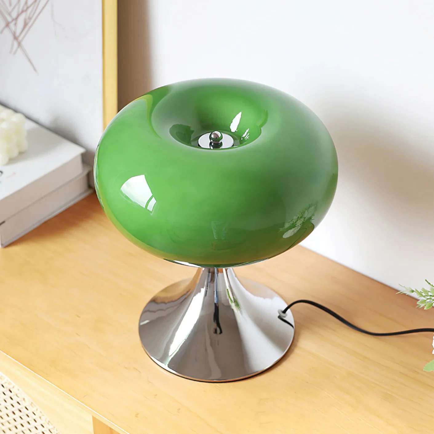 Apple Modern Glass Table Lamp - Image 10