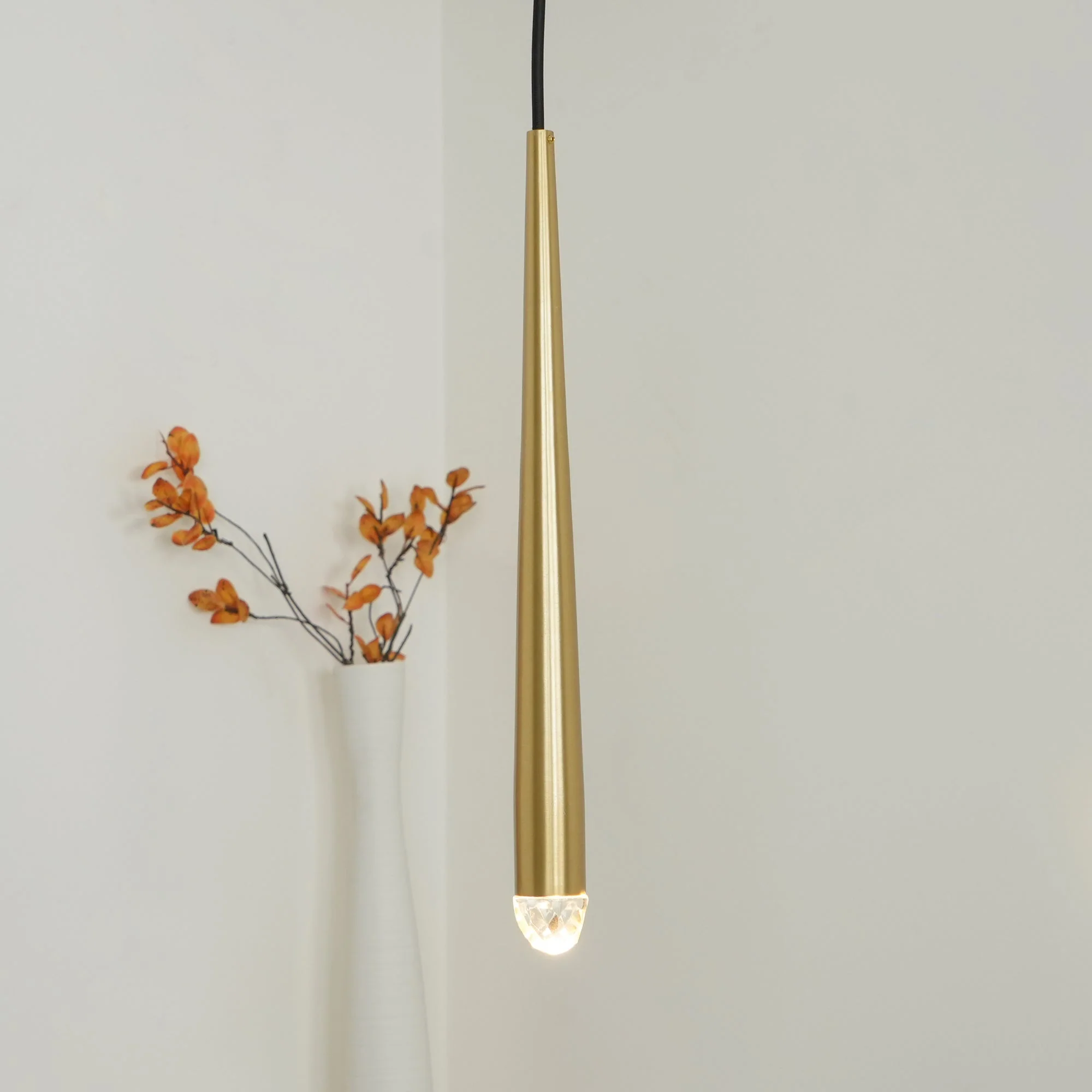 Aquitaine Minimalist Brass Chandelier - Image 13