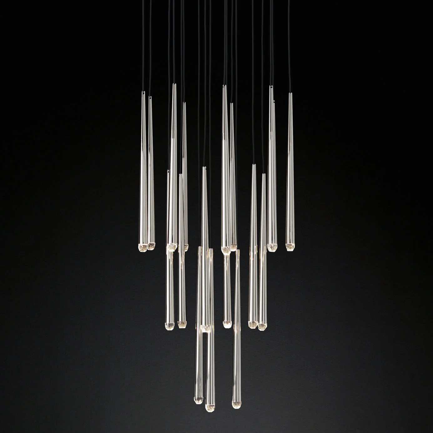 Aquitaine Minimalist Brass Chandelier - Image 83