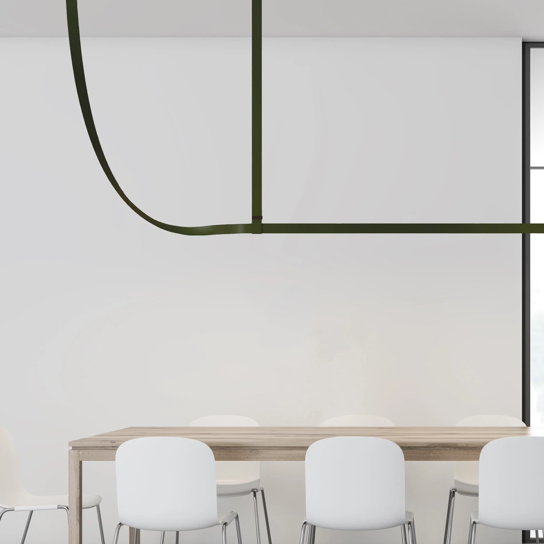 Arcadia Modern Leather Pendant Lamp - Image 11