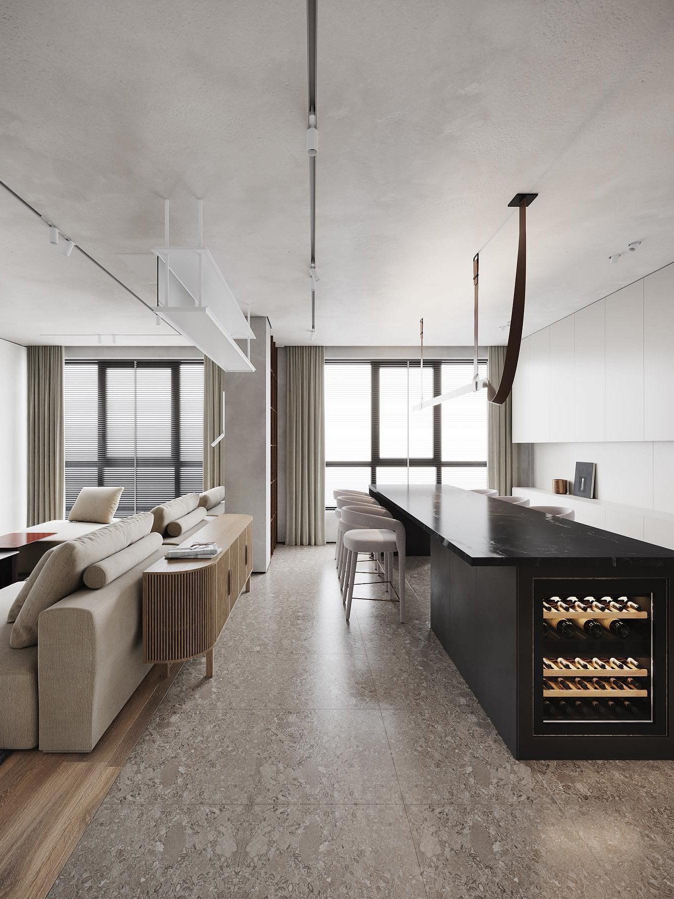 Arcadia Modern Leather Pendant Lamp - Image 34