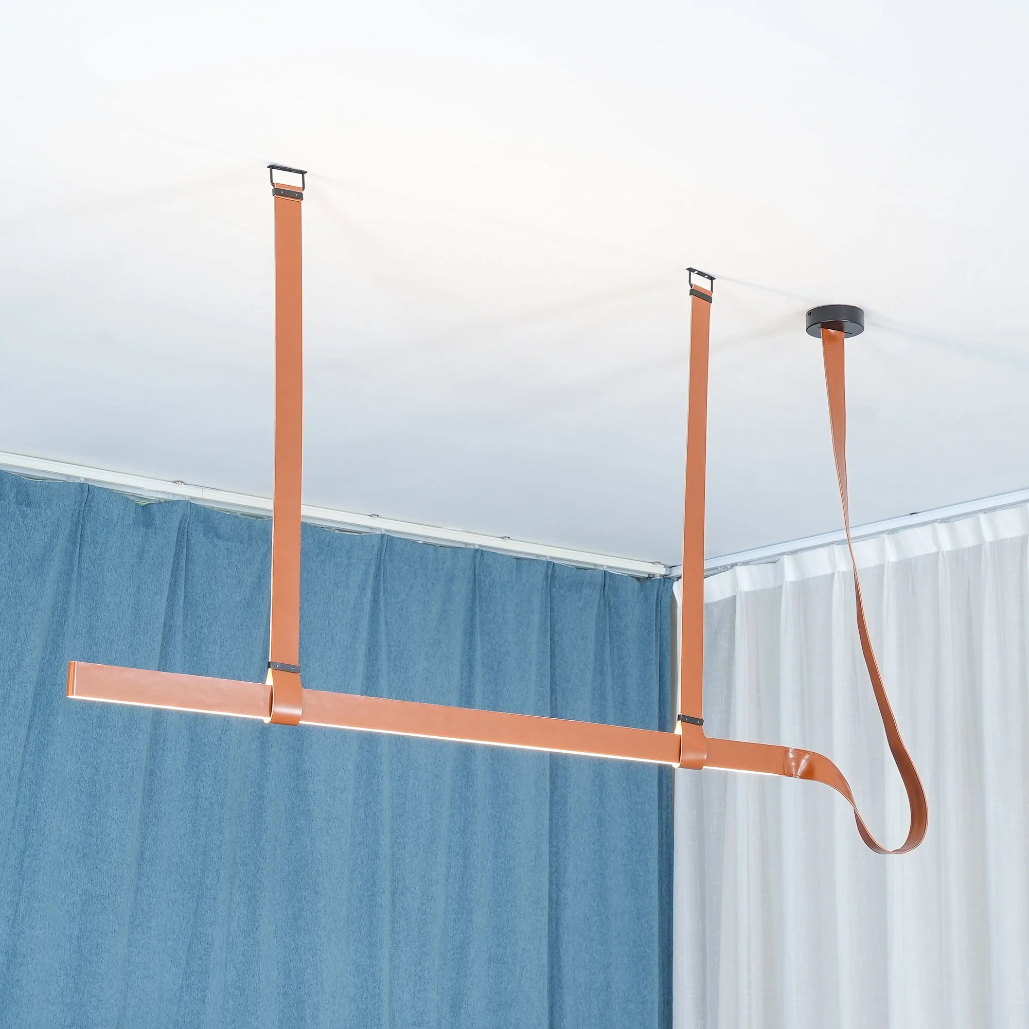 Arcadia Modern Leather Pendant Lamp - Image 36