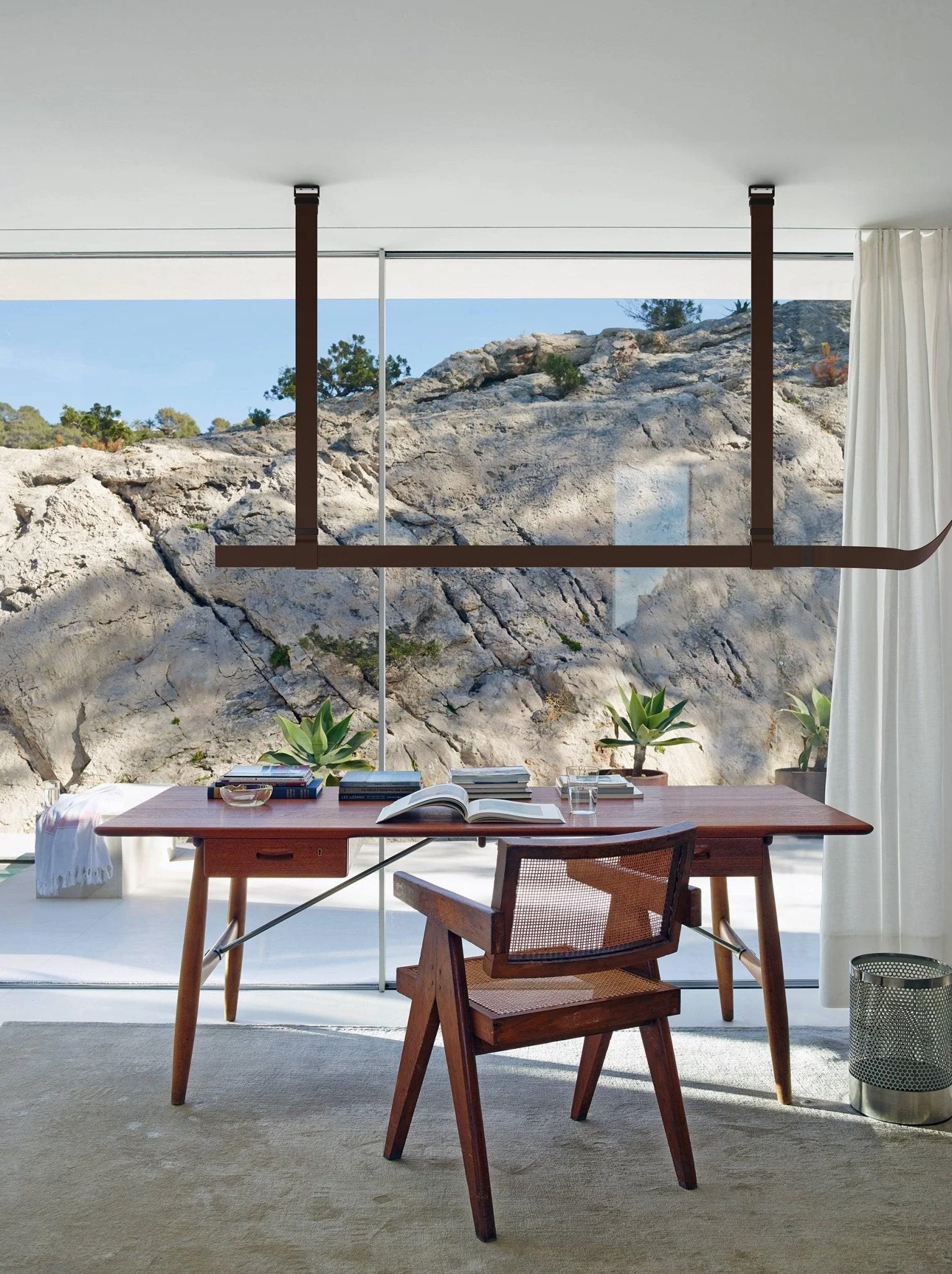 Arcadia Modern Leather Pendant Lamp - Image 37