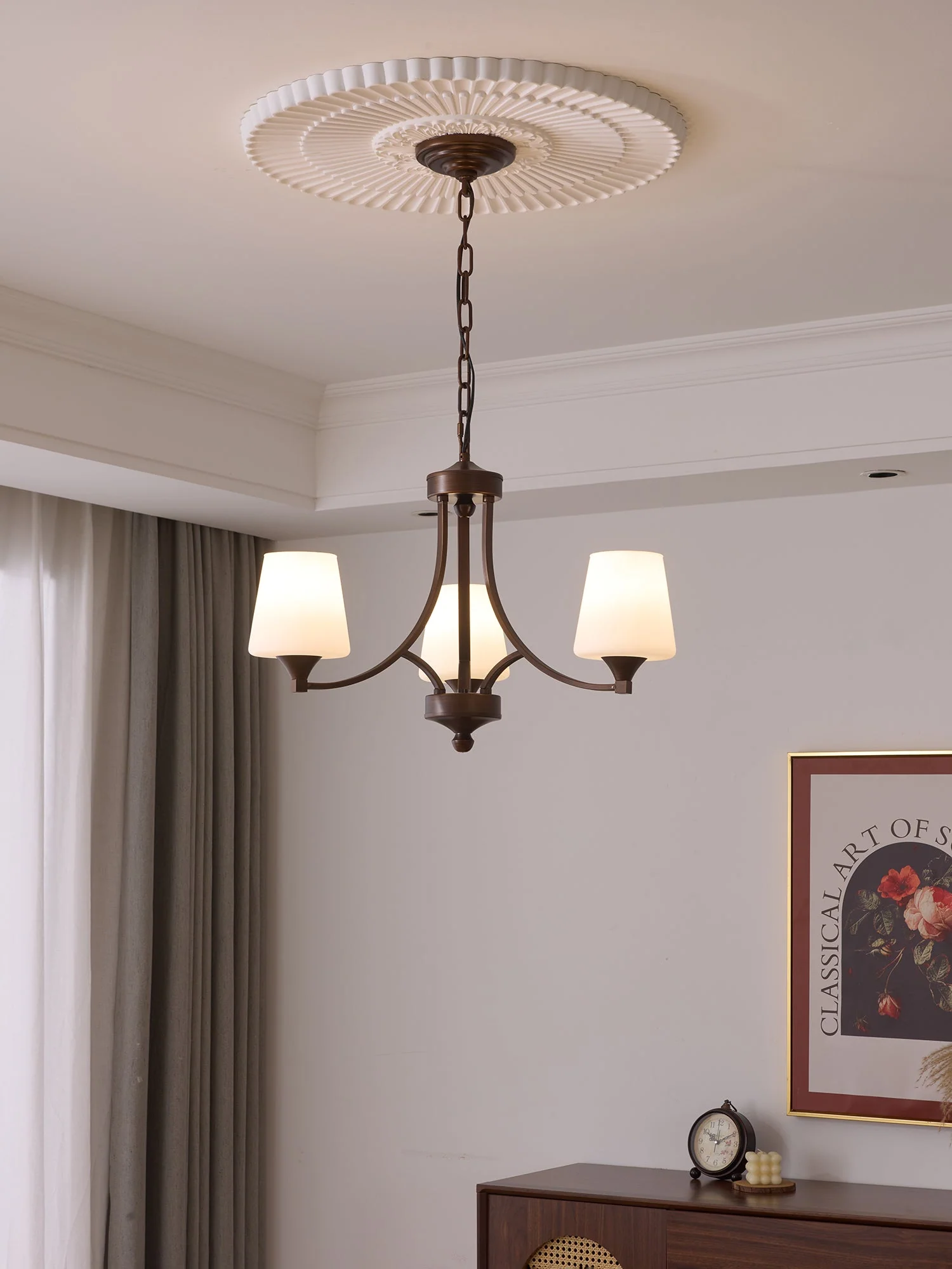 Ardena Elegance Vintage Classic Glass Chandelier - Image 19