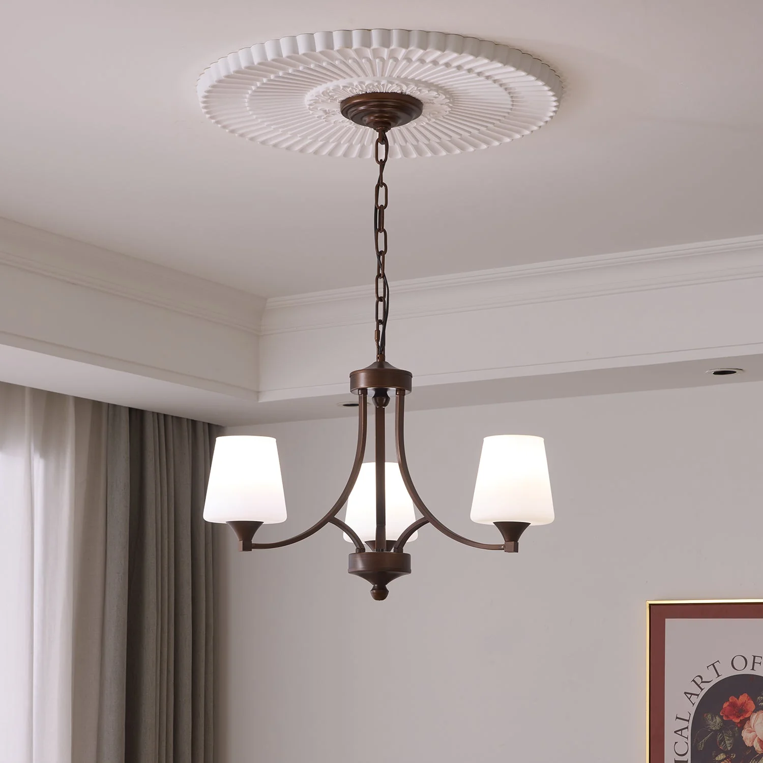 Ardena Elegance Vintage Classic Glass Chandelier - Image 31