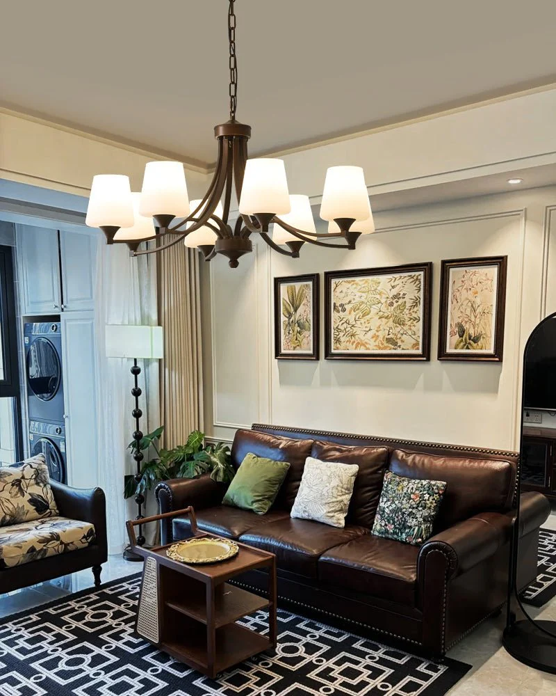 Ardena Elegance Vintage Classic Glass Chandelier - Image 32