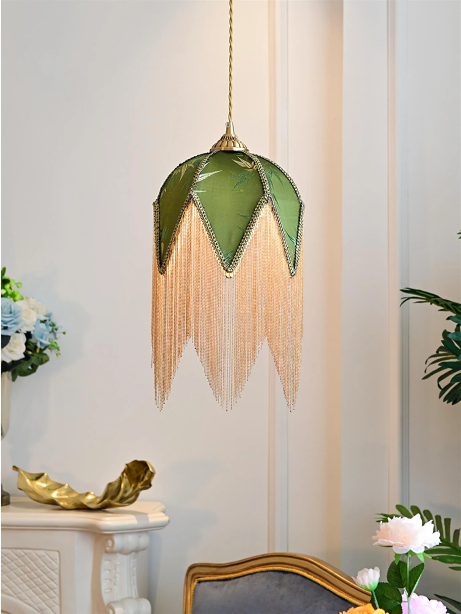 Ardoriel Unique Fringed Pendant Lamp - Image 12
