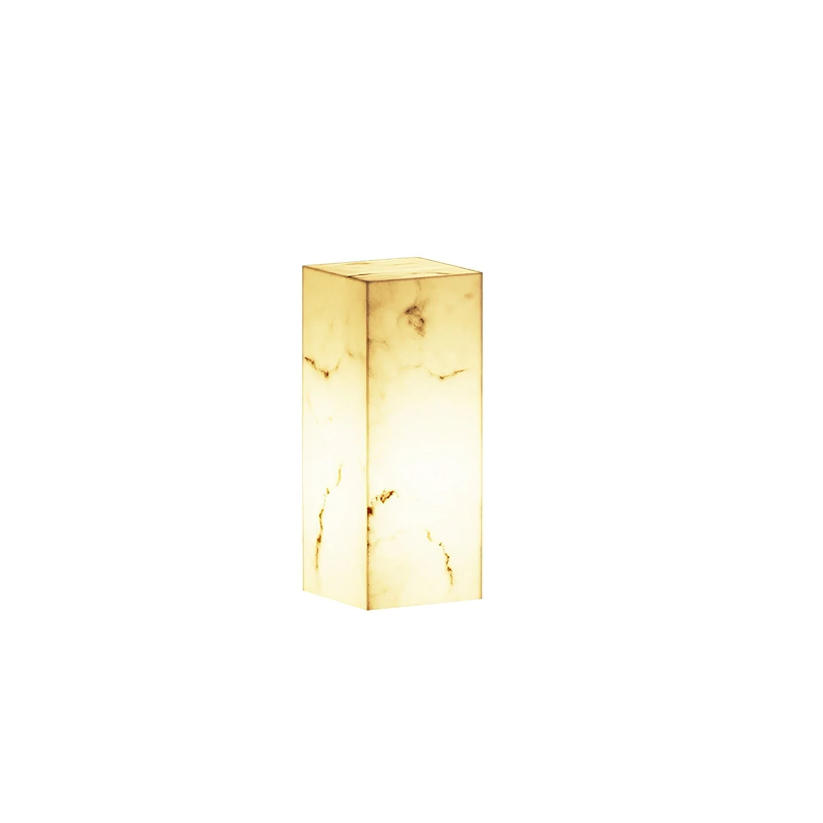 Ardorion Modern Minimalist Cube Marble Outdoor Light - Image 3