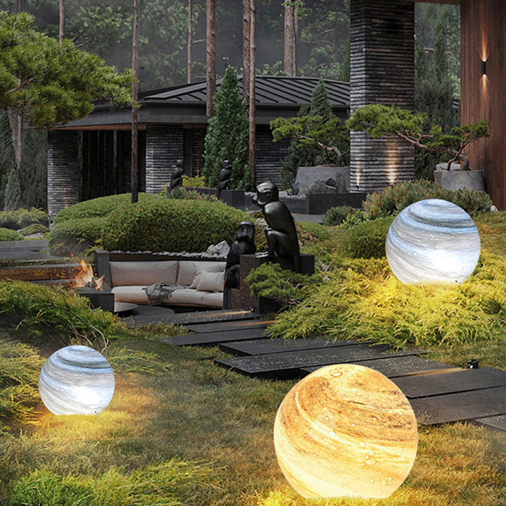 Aria Contemporary Outdoor Ground Light - Image 5
