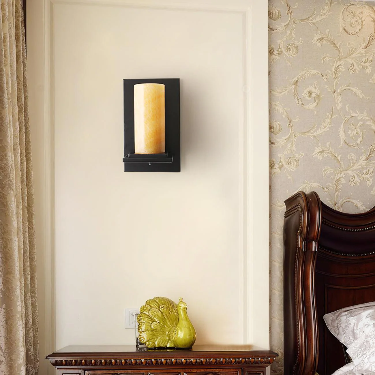 Aria Contemporary Alabaster Wall Light - Image 2