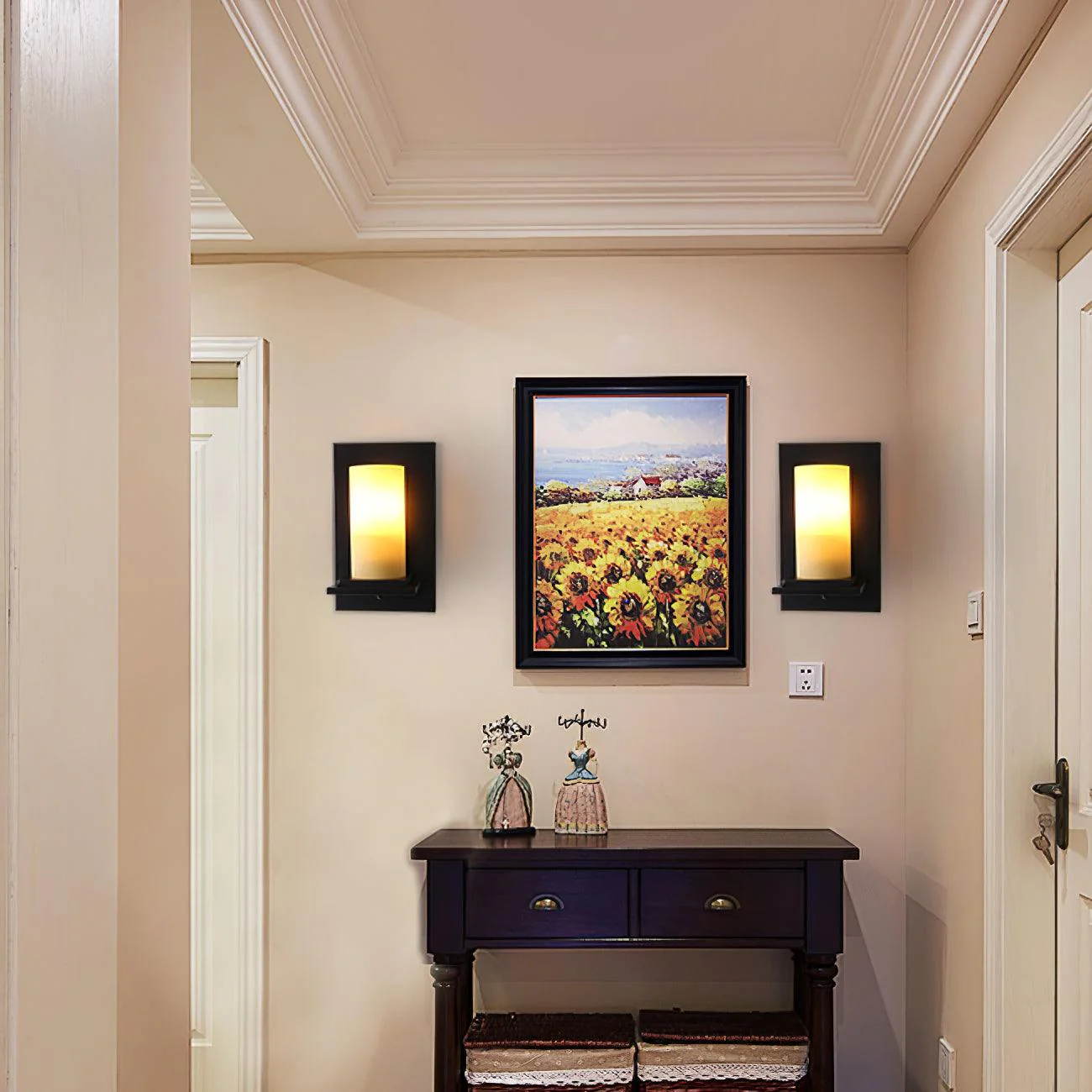 Aria Contemporary Alabaster Wall Light - Image 4