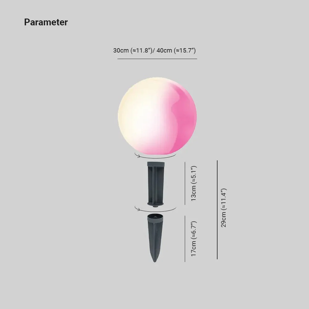 Aria Minimalist Outdoor Light Resin - Image 4