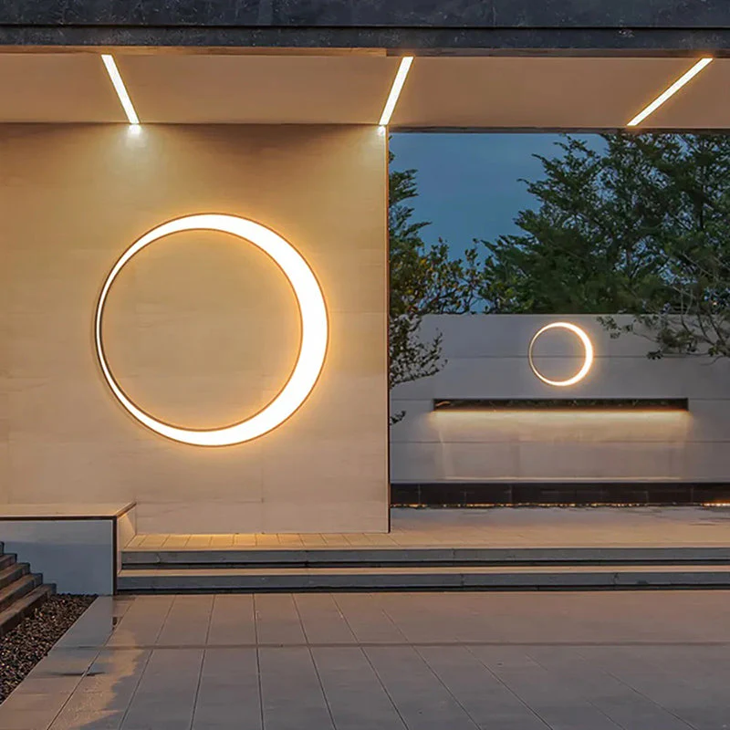 Aria Modern Outdoor Wall Lamp - Image 3