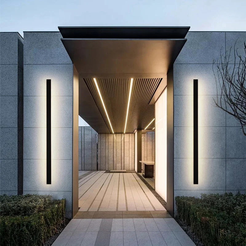 Arisha Minimalist LED Outdoor Wall Light - Image 32