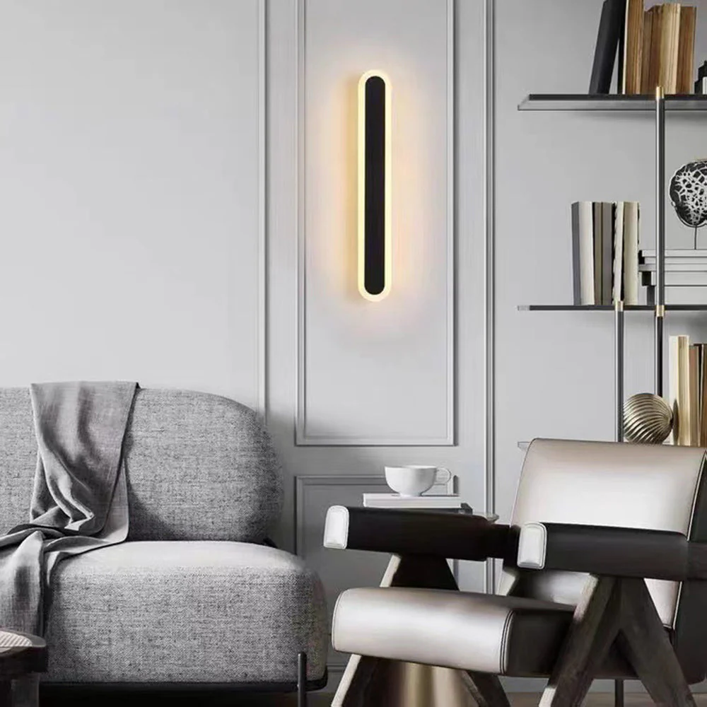 Arisha Minimalist Linear Outdoor Wall Lamp - Image 11
