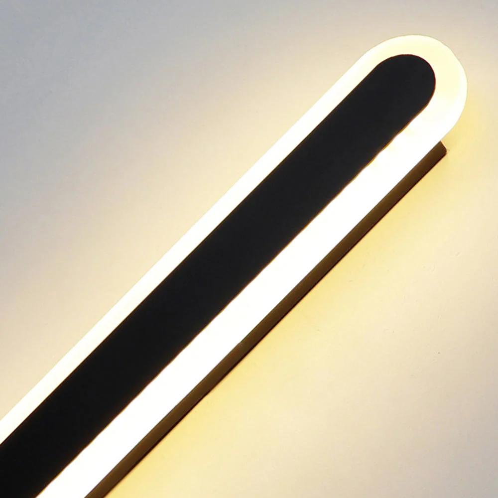 Arisha Minimalist Linear Outdoor Wall Lamp - Image 2