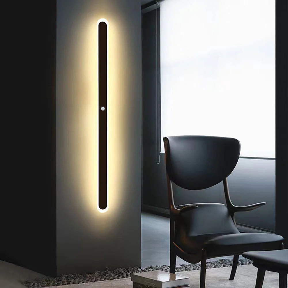 Arisha Minimalist Linear Outdoor Wall Lamp - Image 4