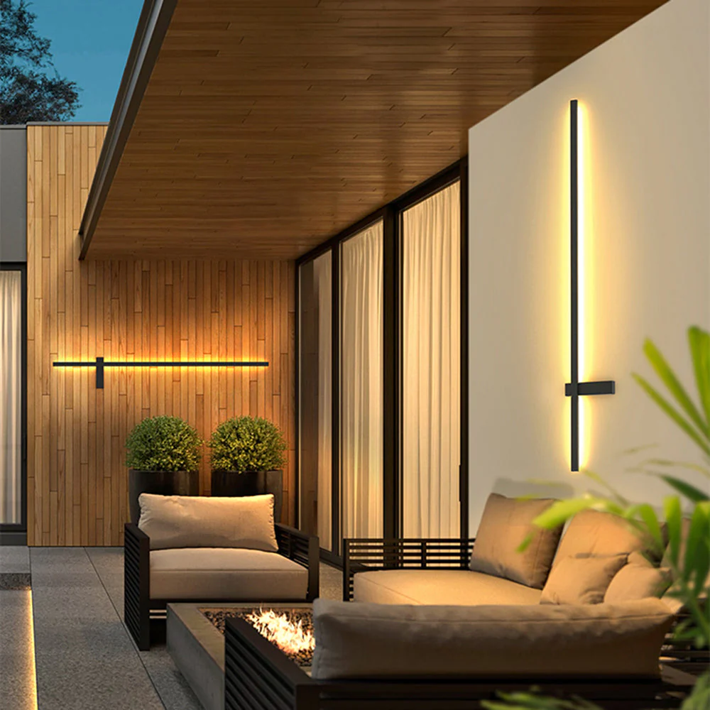 Arisha Minimalist Outdoor Wall Lamp - Image 7