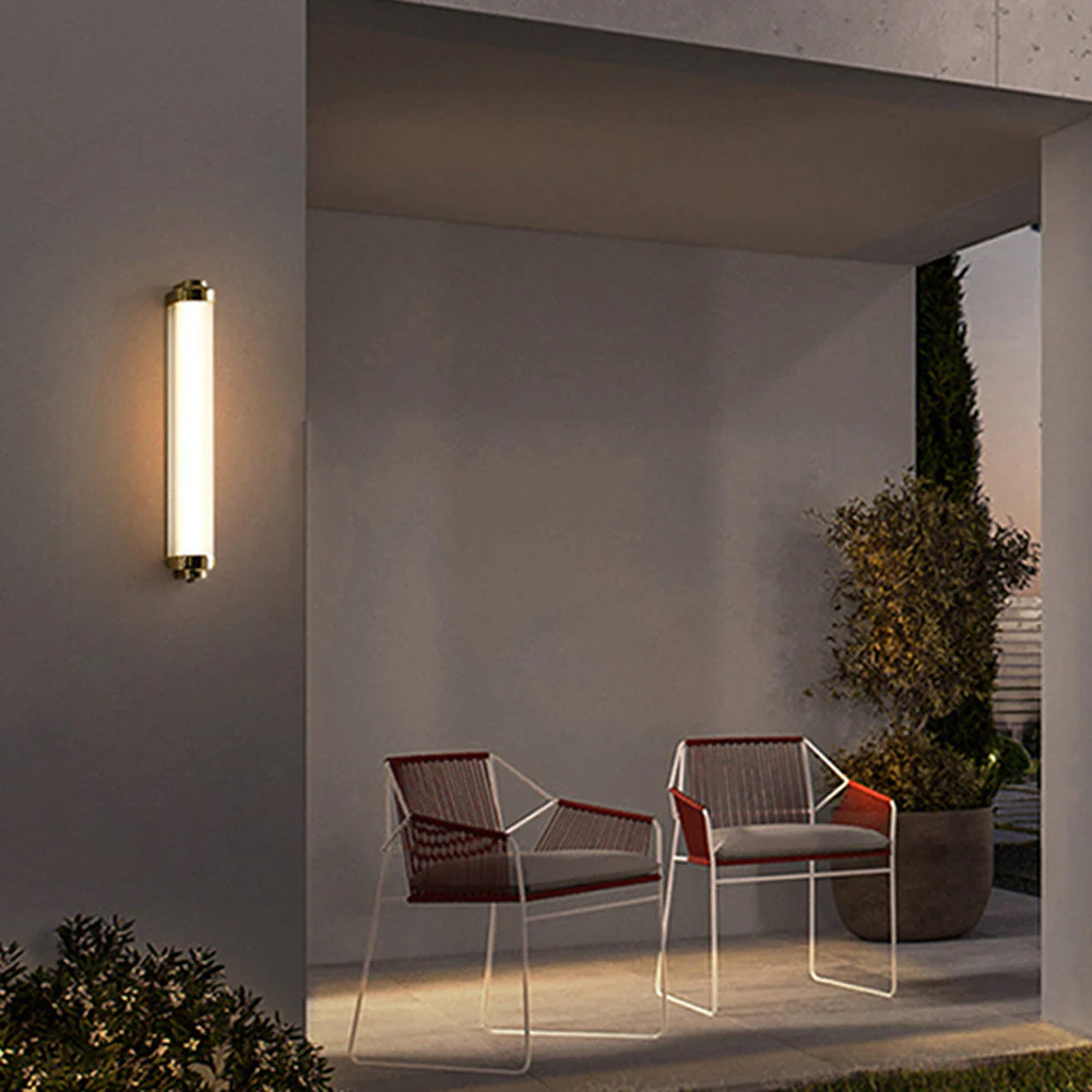 Arisha Minimalist Outdoor Wall Lamp - Image 6