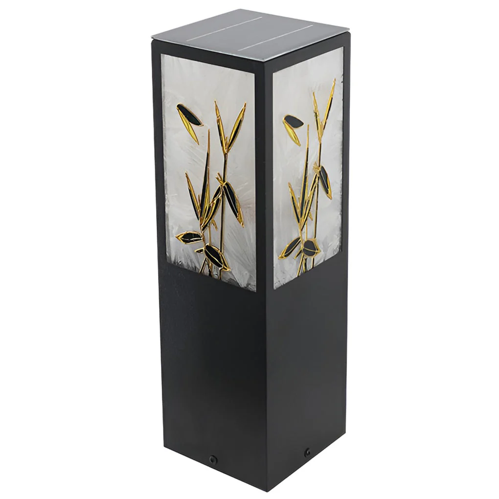 Arleen Vintage Artistic Floral Landscape Bollard Lights - Image 13