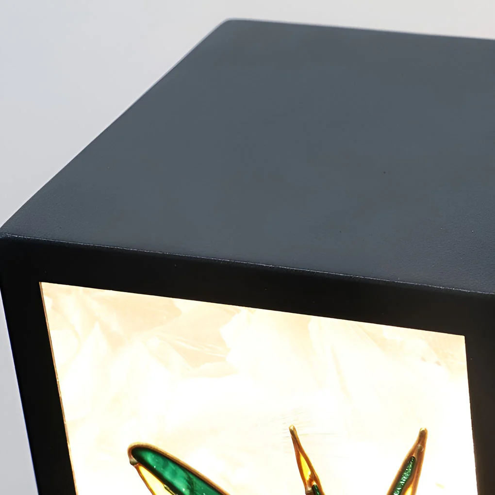 Arleen Vintage Artistic Floral Landscape Bollard Lights - Image 3