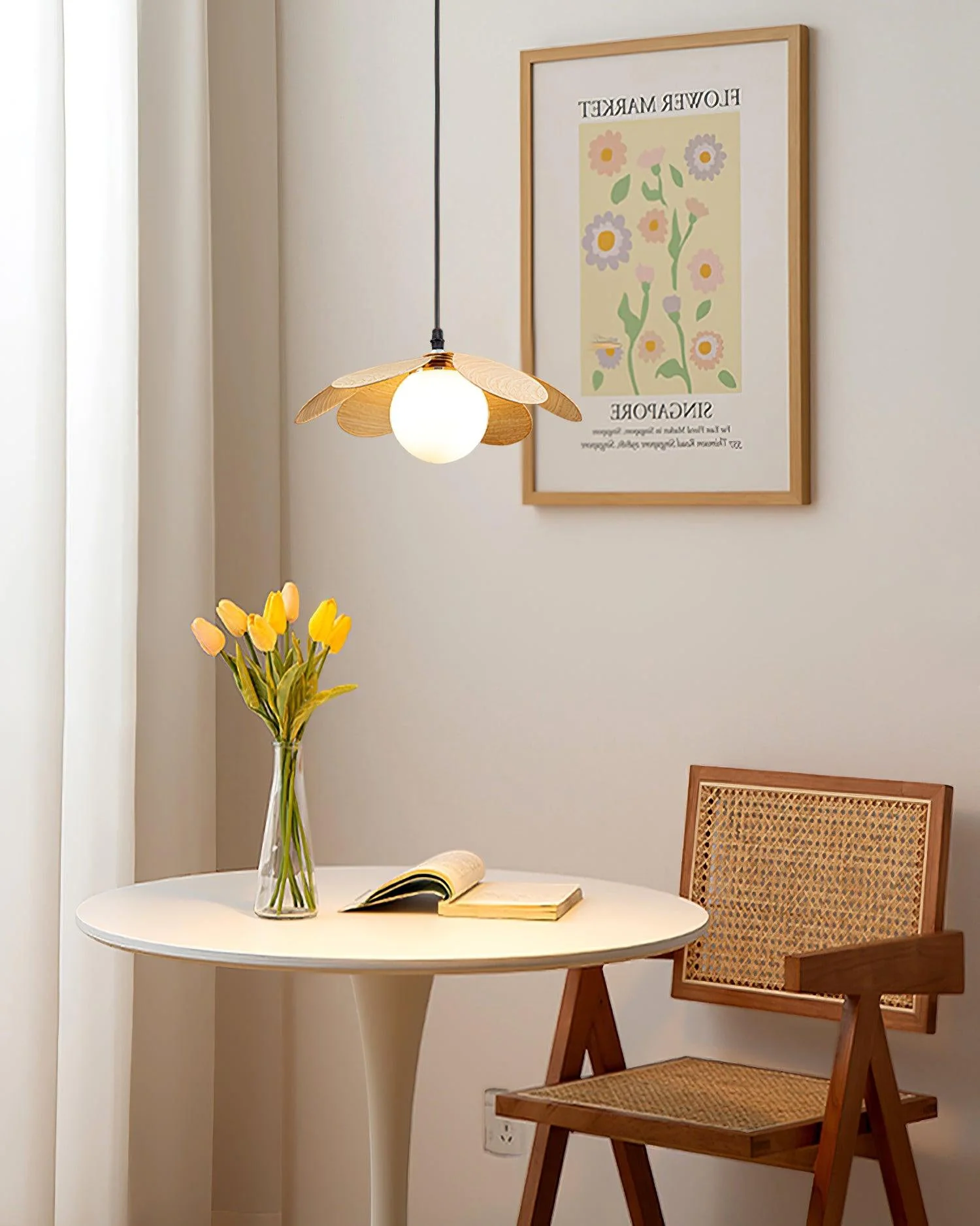 Arlenis Glass Minimalistic Pendant Lamp - Image 21