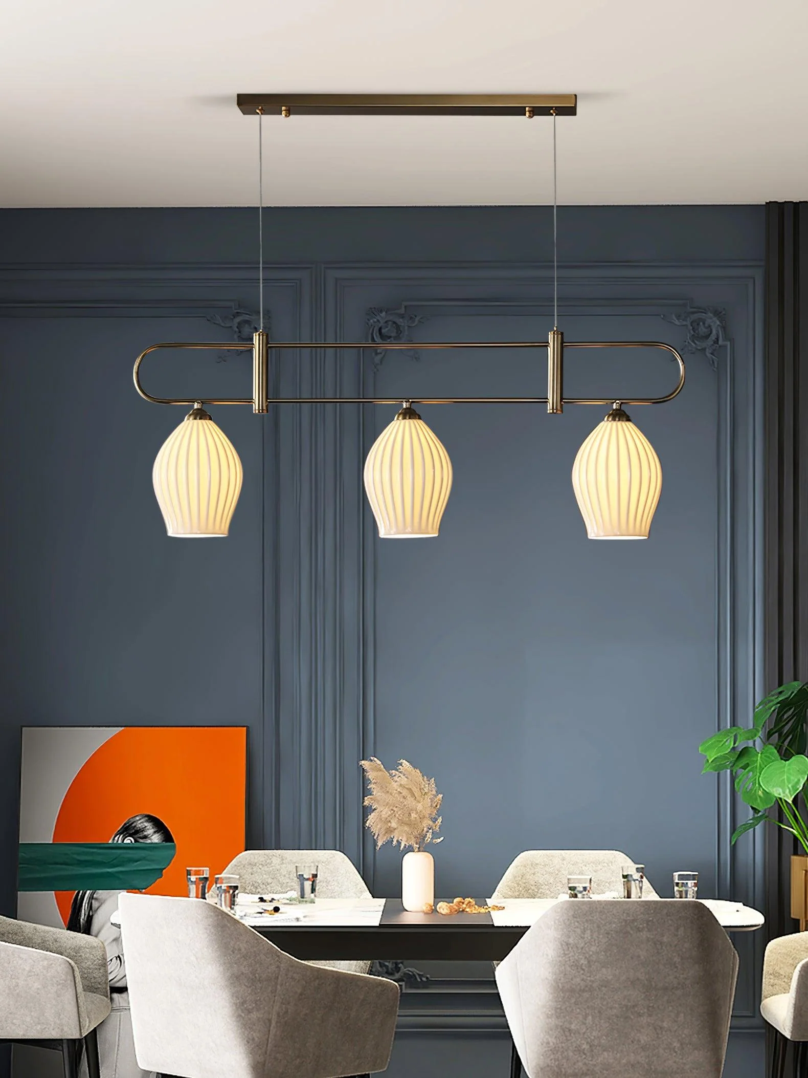 Arlirir Modern Minimalist Art Ceramic Pendant Light - Image 10