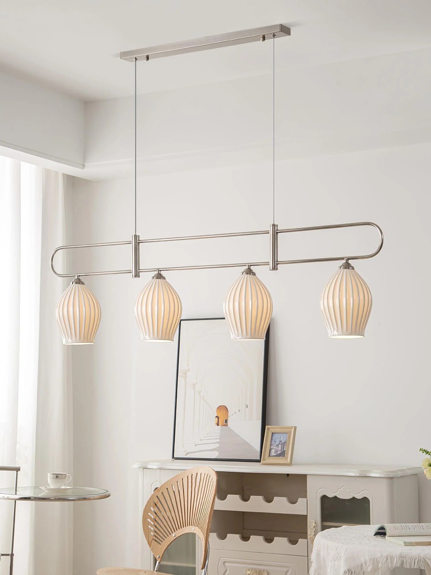 Arlirir Modern Minimalist Art Ceramic Pendant Light - Image 49