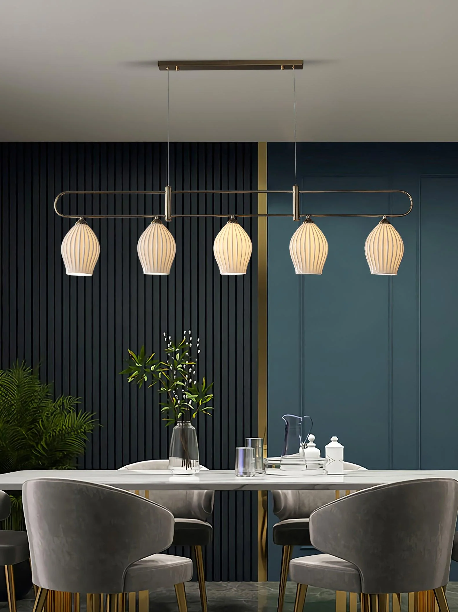 Arlirir Modern Minimalist Art Ceramic Pendant Light - Image 8