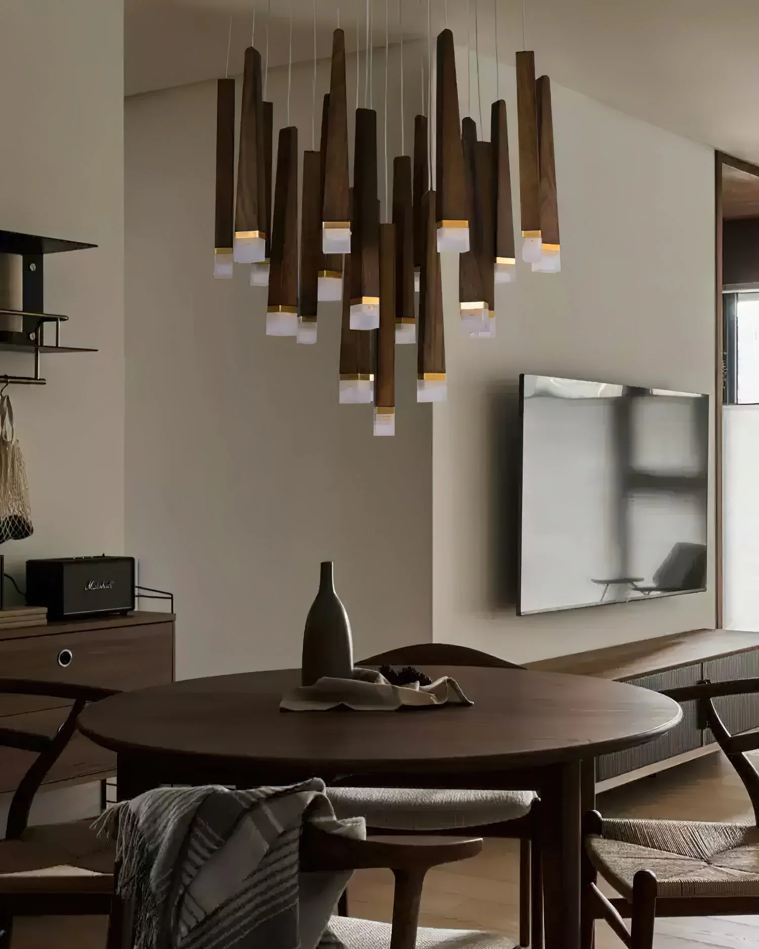 Armarila Firewood Stick Wood Chandelier - Image 14