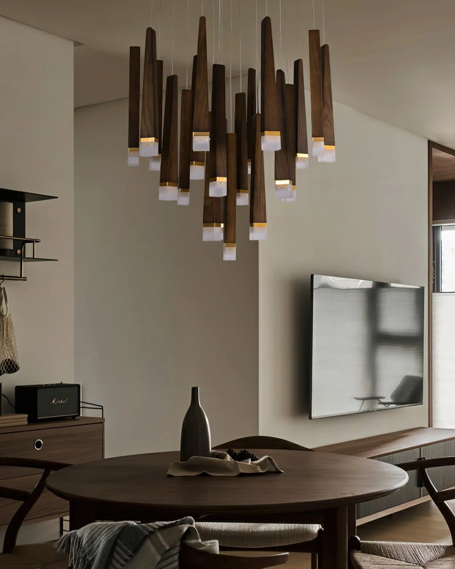 Armarila Firewood Stick Wood Chandelier - Image 20