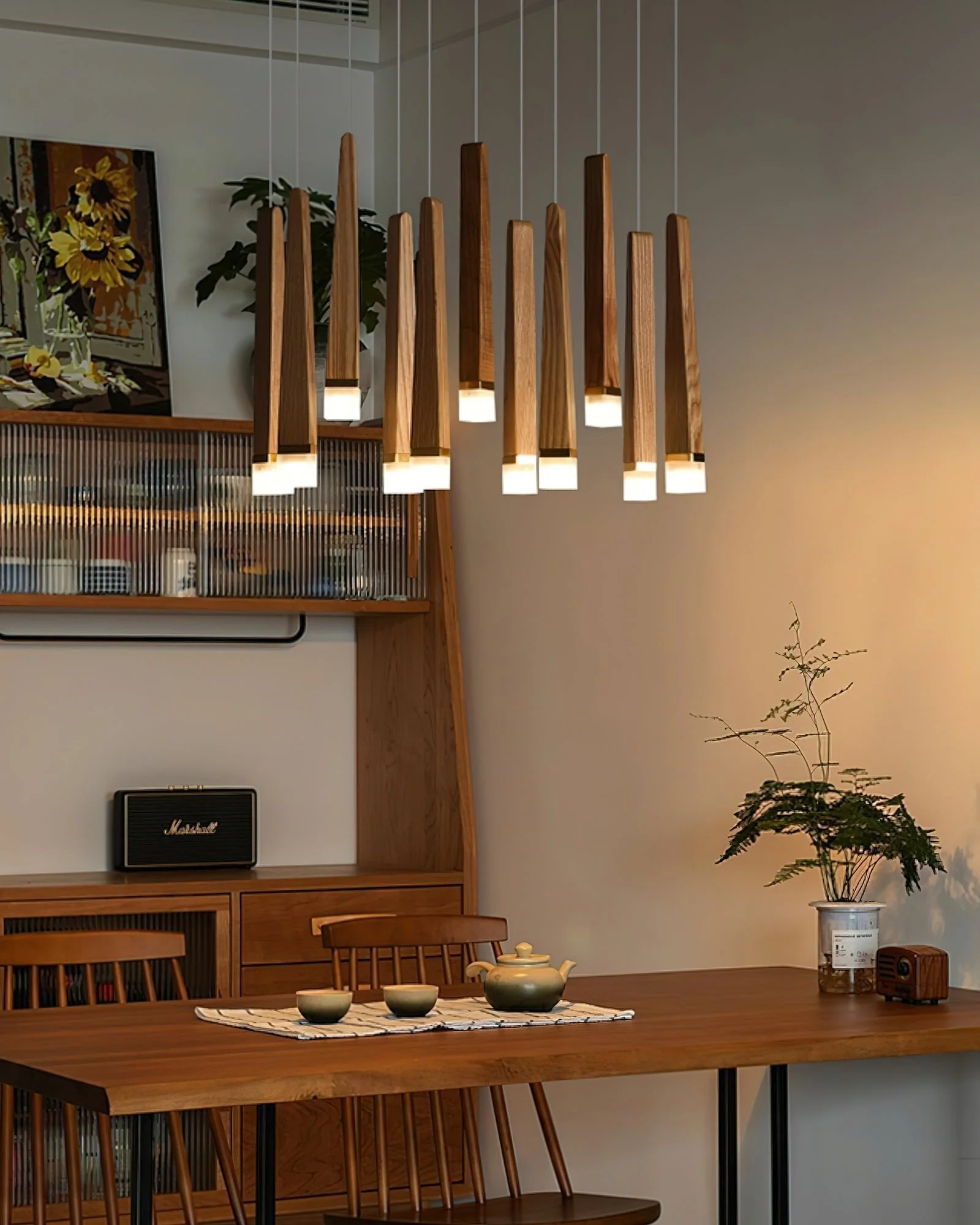 Armarila Firewood Stick Wood Chandelier - Image 4