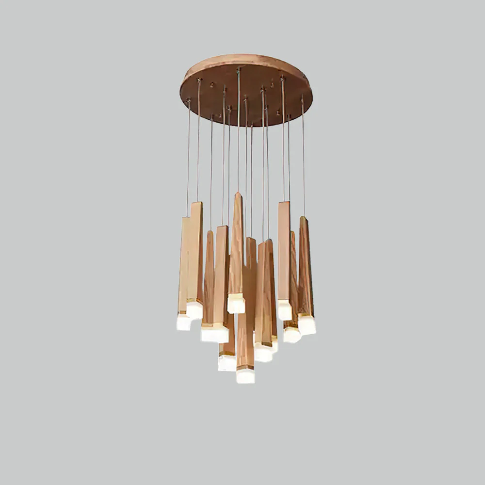 Armarila Firewood Stick Wood Chandelier - Image 42