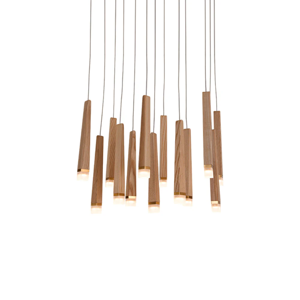 Armarila Firewood Stick Wood Chandelier - Image 44