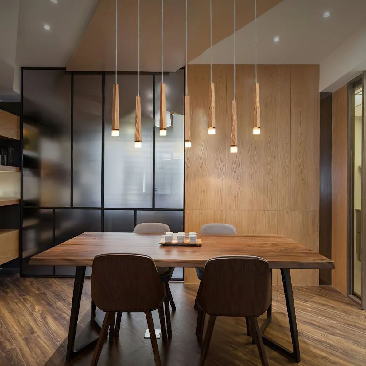 Armarila Firewood Stick Wood Chandelier - Image 45