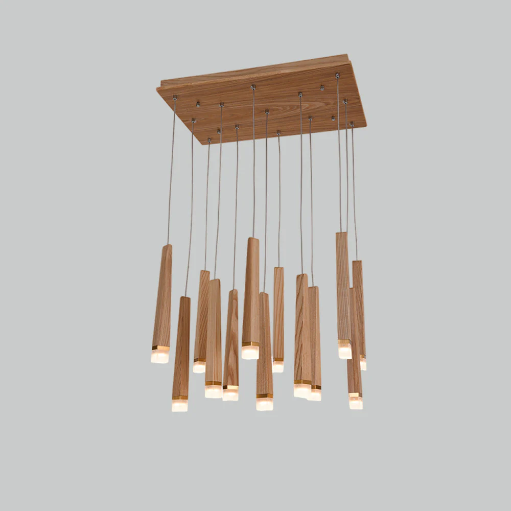 Armarila Firewood Stick Wood Chandelier - Image 48