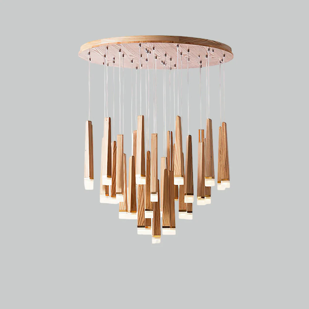 Armarila Firewood Stick Wood Chandelier - Image 50