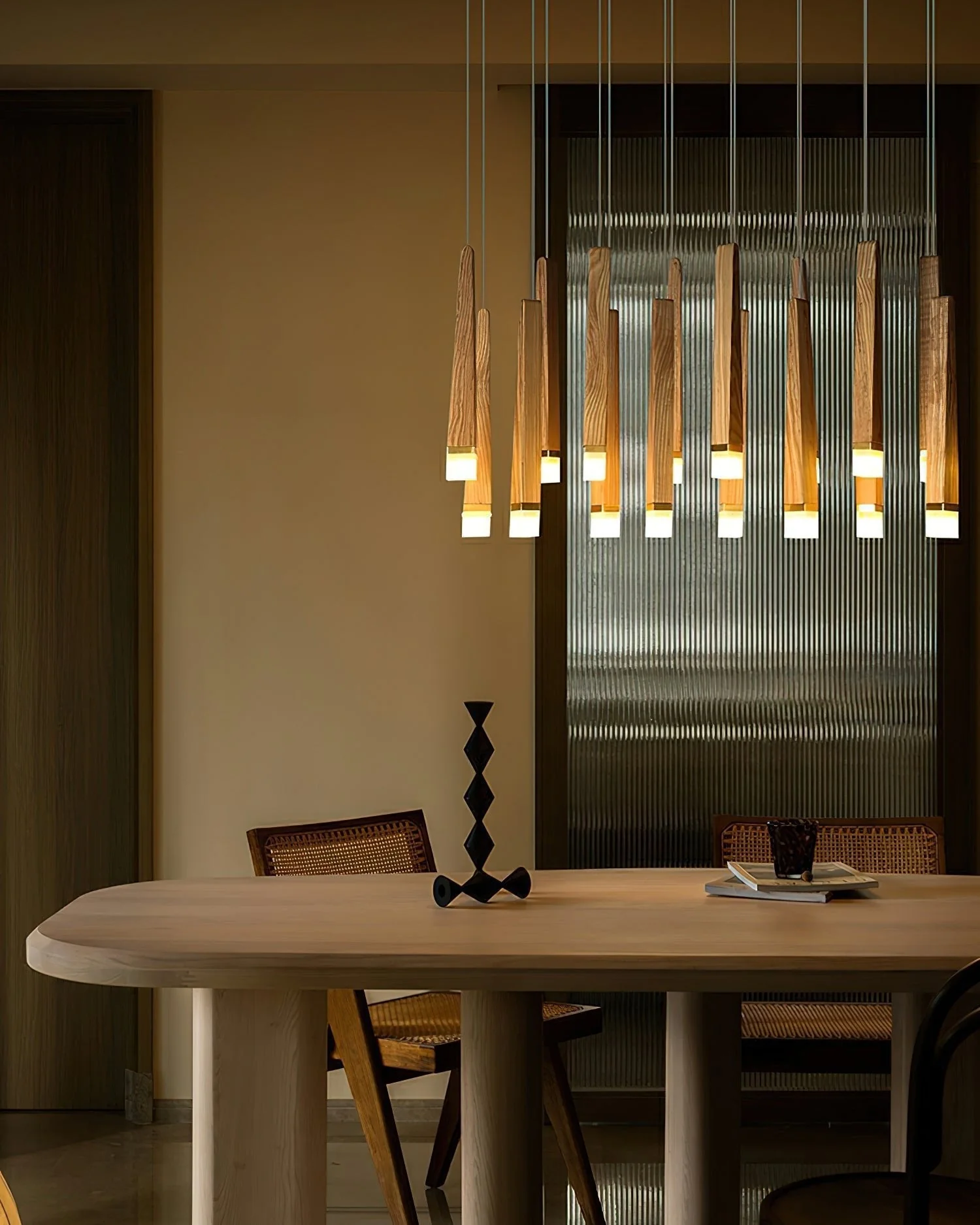 Armarila Firewood Stick Wood Chandelier - Image 64