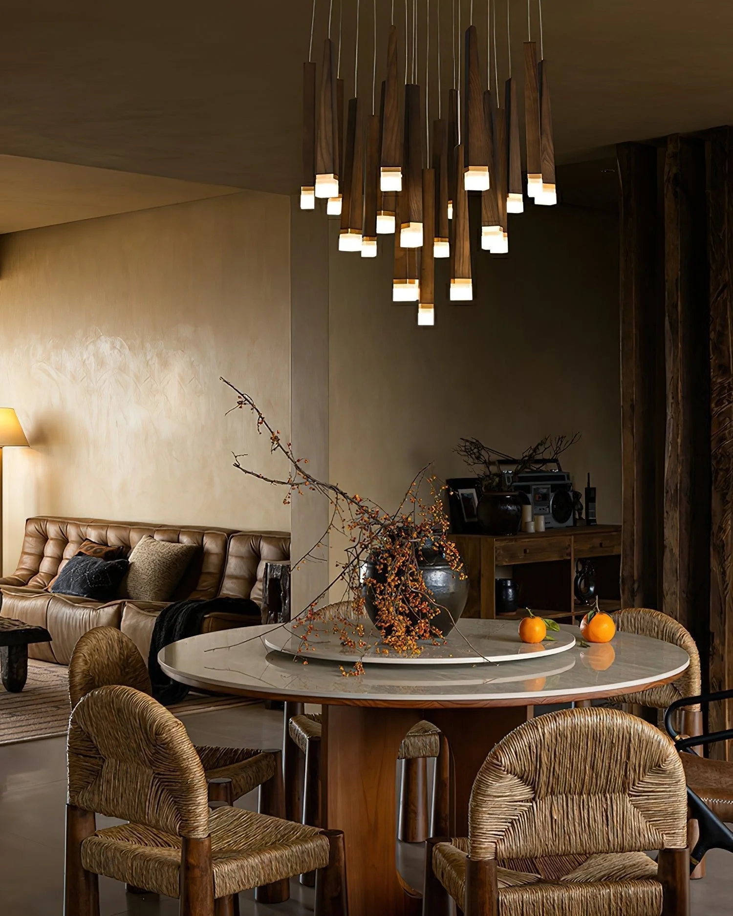 Armarila Firewood Stick Wood Chandelier - Image 88