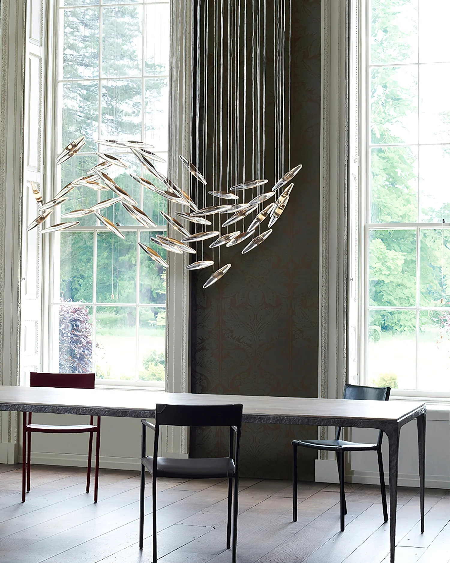 Armira Luxury Moonlight Whispers Glass Chandelier - Image 22