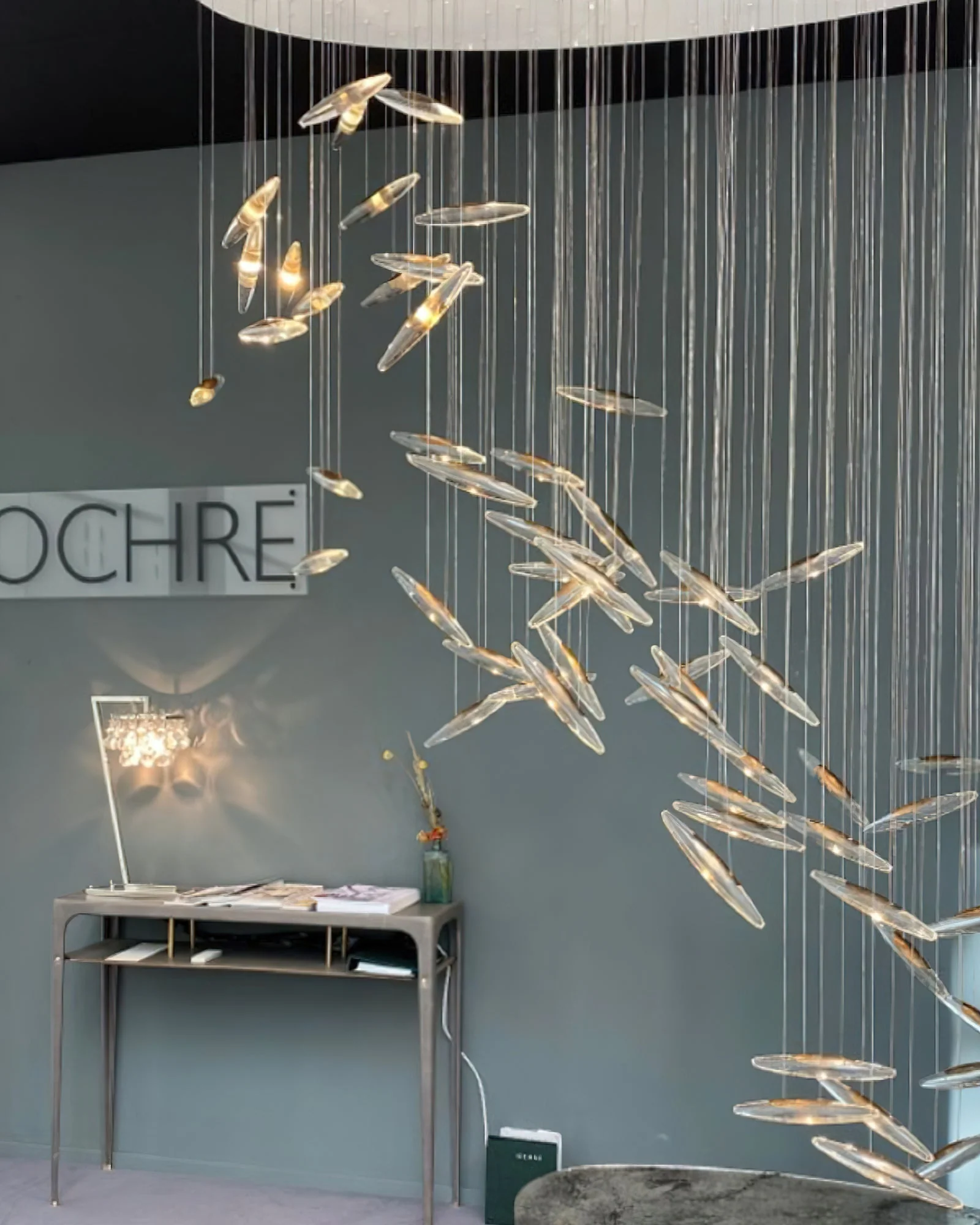 Armira Luxury Moonlight Whispers Glass Chandelier - Image 31