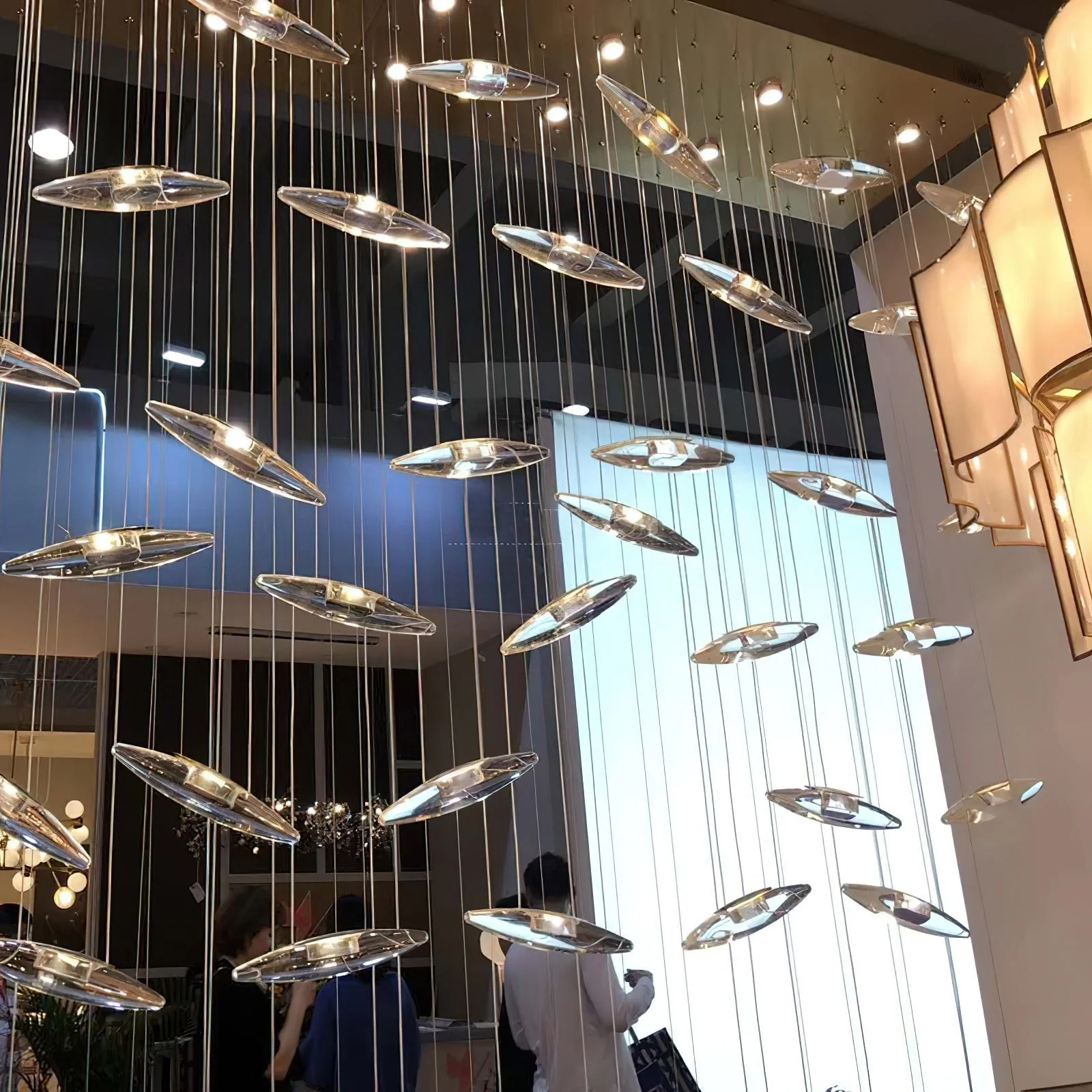 Armira Luxury Moonlight Whispers Glass Chandelier - Image 5