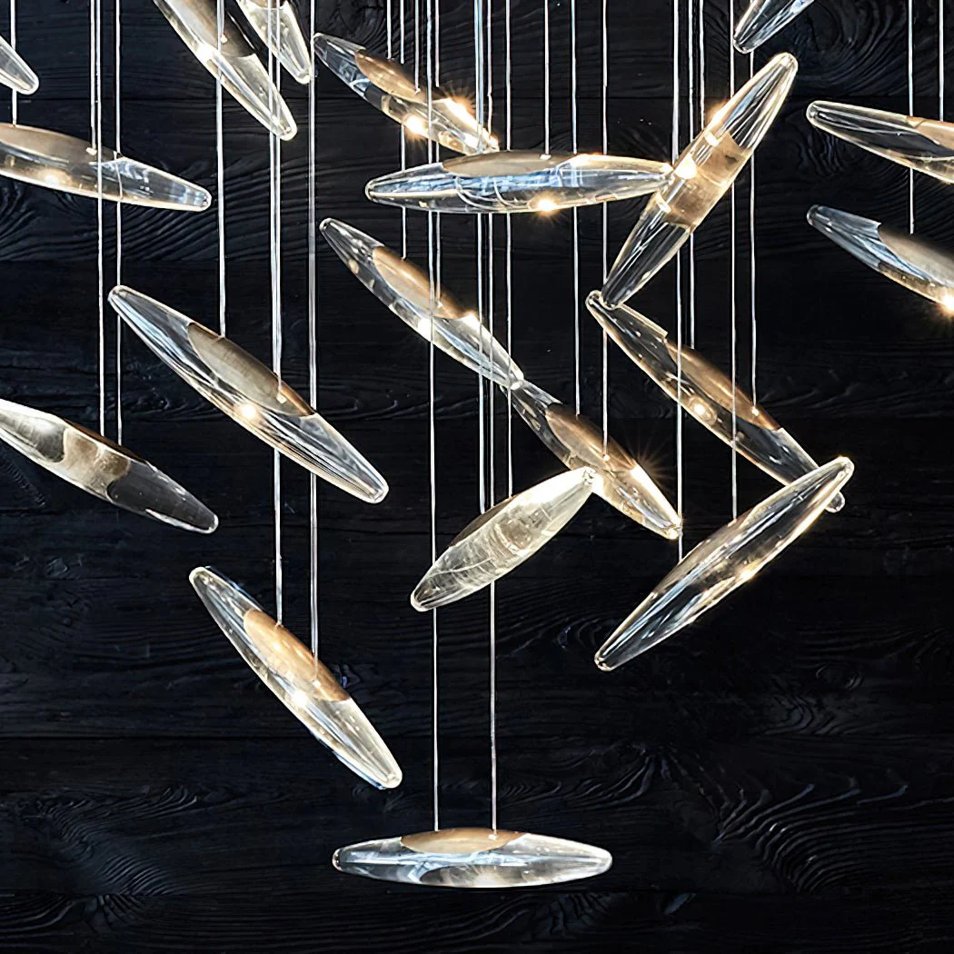 Armira Luxury Moonlight Whispers Glass Chandelier - Image 57