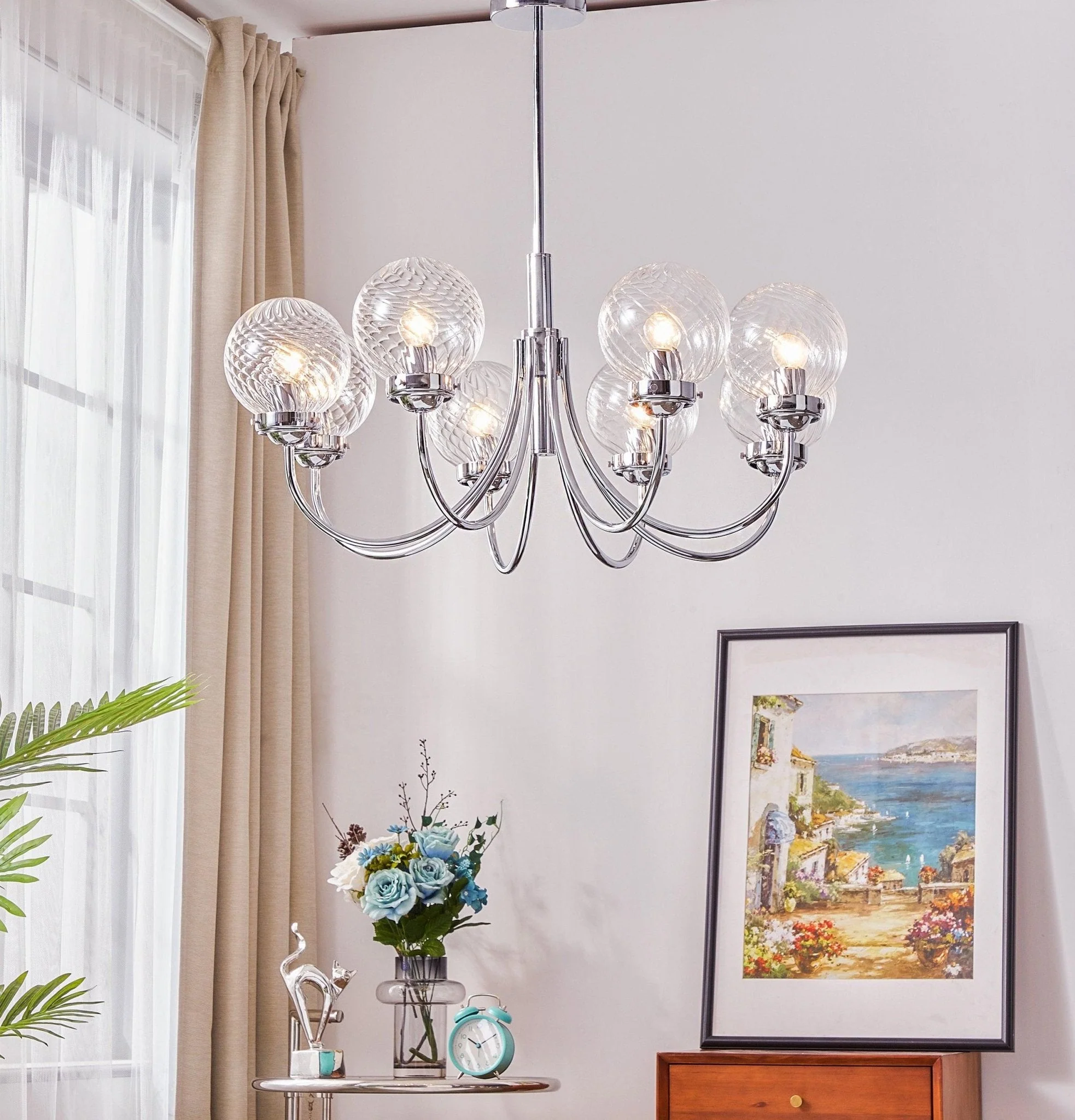 Armiriel Elegance Nordic Glass Chandelier - Image 12