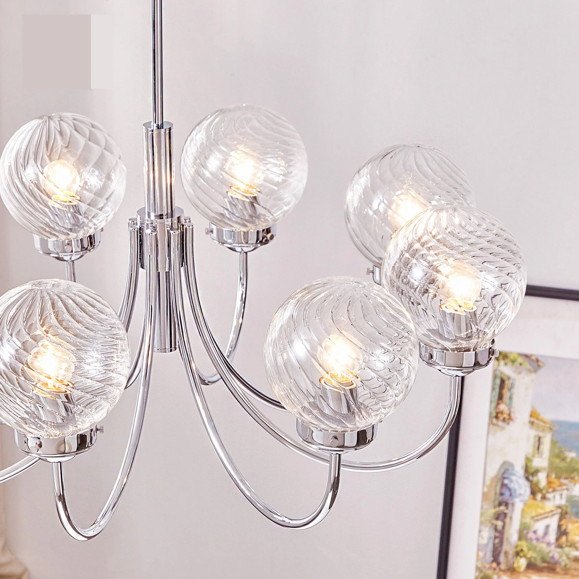 Armiriel Elegance Nordic Glass Chandelier - Image 13