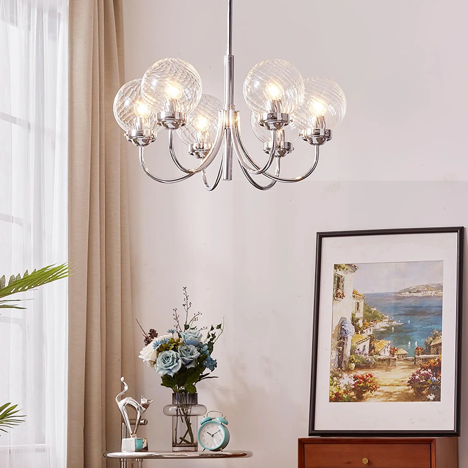 Armiriel Elegance Nordic Glass Chandelier - Image 22