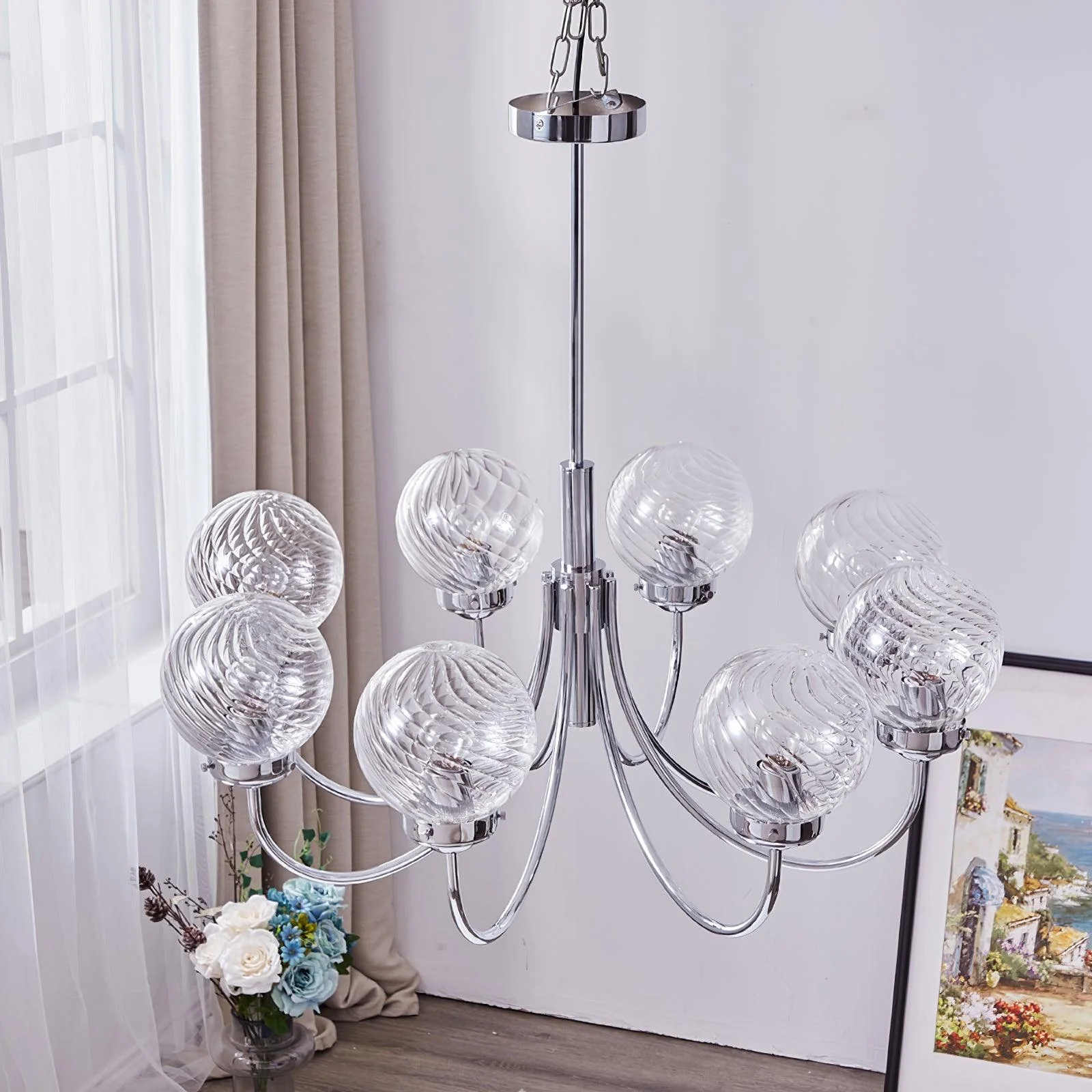Armiriel Elegance Nordic Glass Chandelier - Image 26