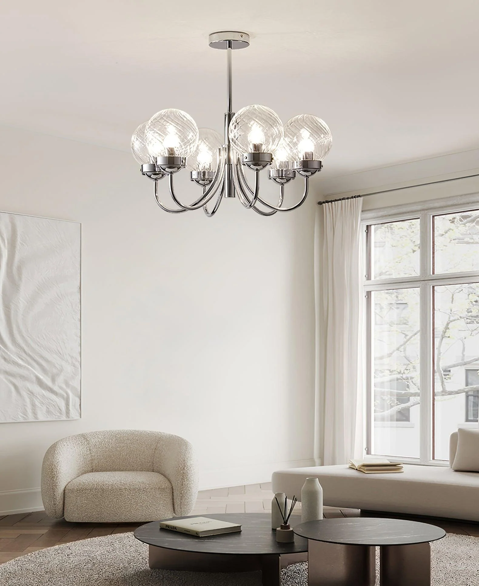 Armiriel Elegance Nordic Glass Chandelier - Image 6